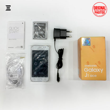 Samsung Galaxy J1 Ace SM-J110H/DS White | Brand New | Original Box & Complete Accessories | Classic Samsung Android Smartphone