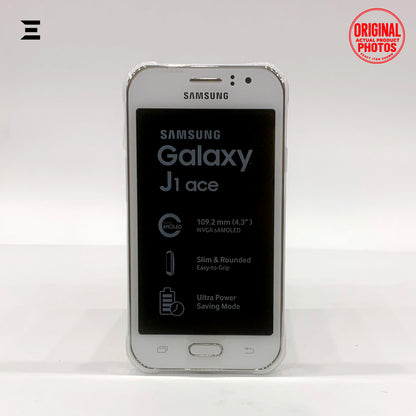 Samsung Galaxy J1 Ace SM-J110H/DS White | Brand New | Original Box & Complete Accessories | Classic Samsung Android Smartphone
