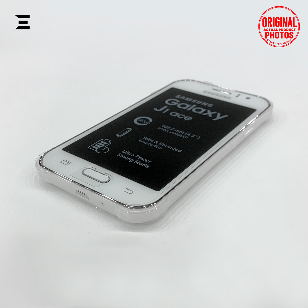 Samsung Galaxy J1 Ace SM-J110H/DS White | Brand New | Original Box & Complete Accessories | Classic Samsung Android Smartphone