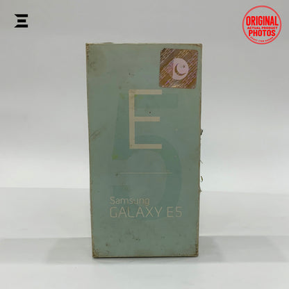 Samsung Galaxy E5 SM-E500F/DS Black | Brand New | Original Box Pack | Dual SIM | Classic Samsung Super AMOLED Smartphone