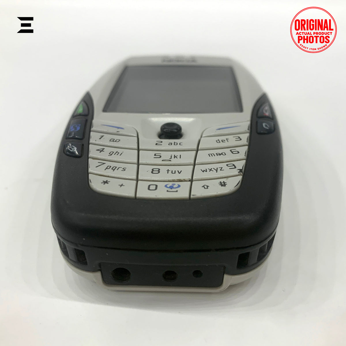 Nokia 6600 Classic Silver & Black | Pre-Owned Mint Condition | Original Nokia Symbian Smartphone | Phone Only – With Charger