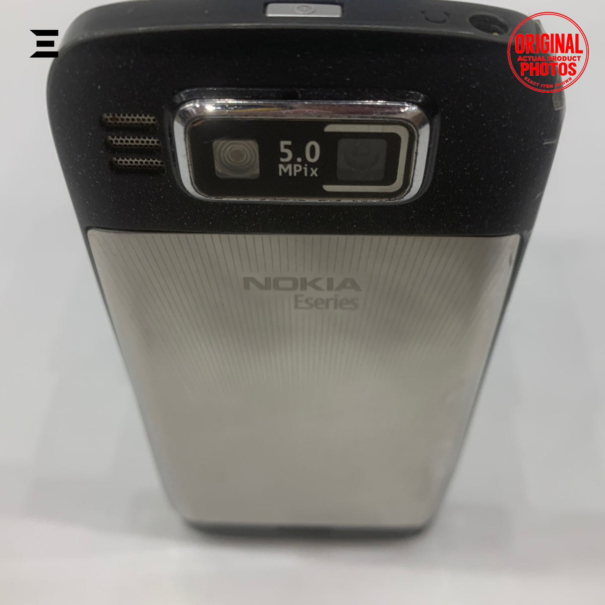 Nokia E72 Silver & Black | Pre-Owned | Original Nokia Symbian QWERTY Smartphone | Phone Only – With Charger