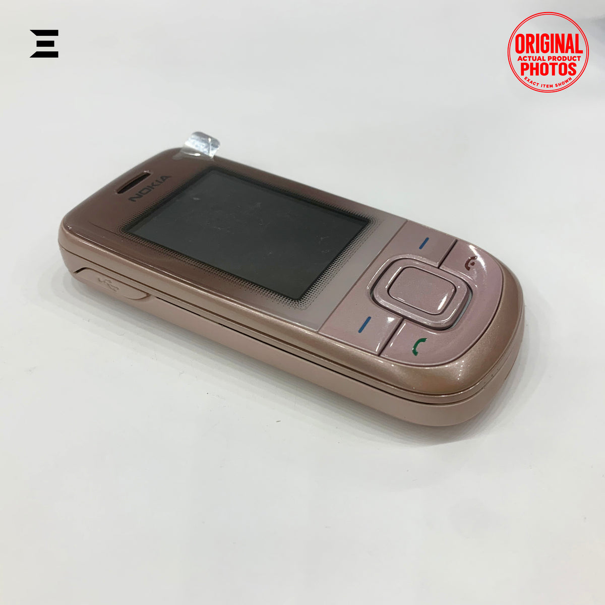 Nokia 3600 Slide Pink | Brand New | Original Nokia Slider Mobile Phone | Phone Only – With Charger