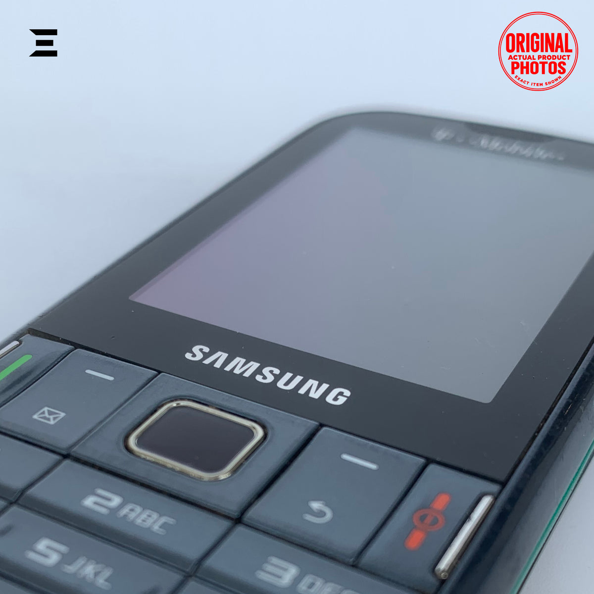 Samsung Gravity TXT SGH-T379 Black | Pre-Owned | Original T-Mobile QWERTY Slider Phone | Phone Only – With Charger