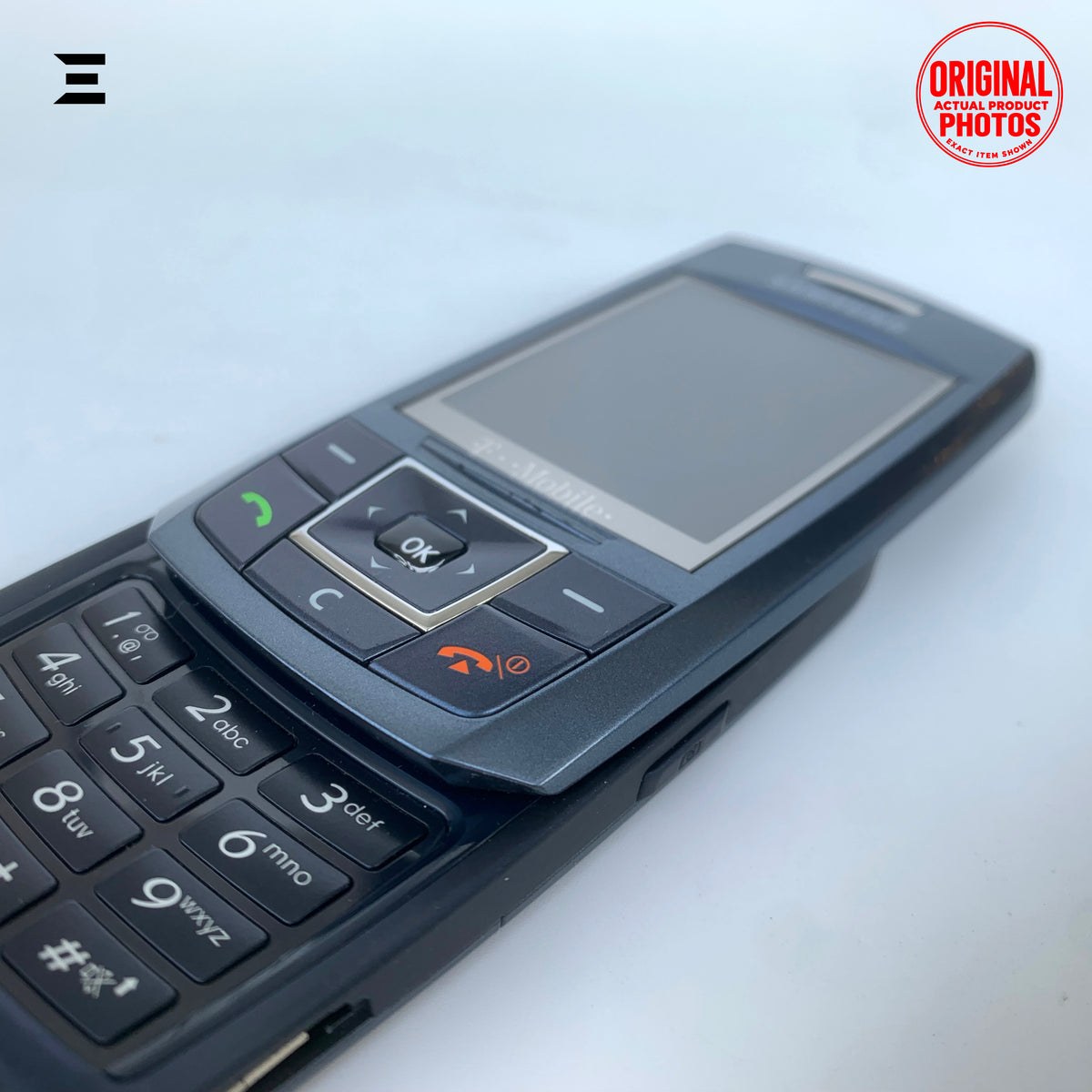 Samsung SGH-T429 Black | Pre-Owned | Original T-Mobile Slider Mobile Phone | Phone Only – With Charger
