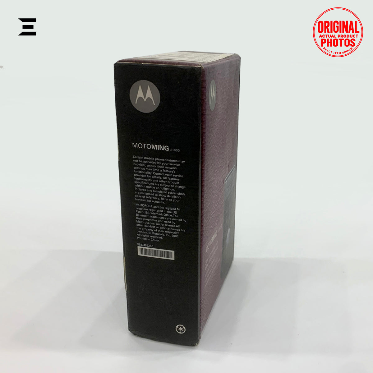 Motorola MOTOMING A1600 | Brand New | Original Touchscreen & Stylus Smartphone | Complete Accessories