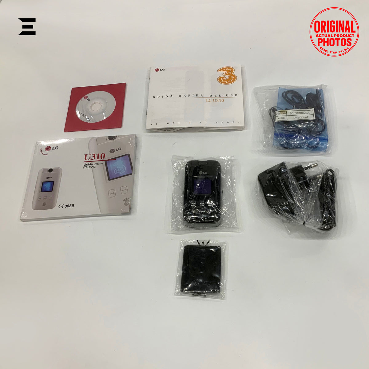 LG U310 | Brand New Box Packed | Original 3G Flip Mobile Phone | Complete Accessories