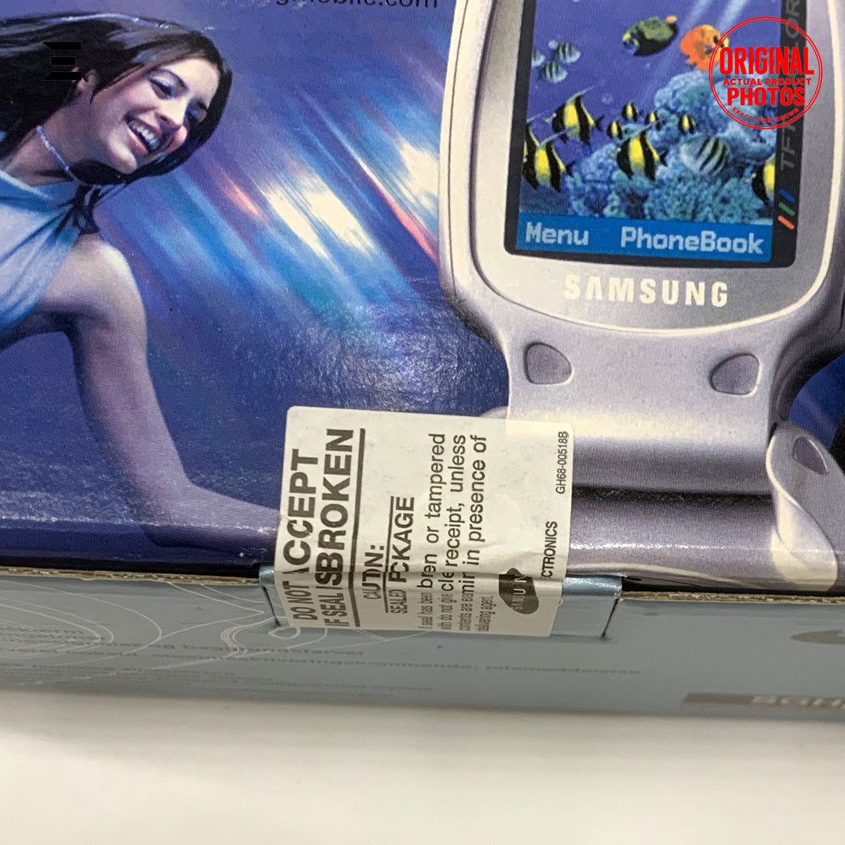 Samsung SGH-T100 Silver | Brand New | Original Samsung Vintage Colour Display Flip Phone | Factory Sealed Box – Complete Set