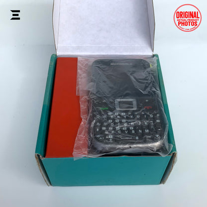 Motorola EX109 Titanium | Brand New Box Packed | Original QWERTY Dual SIM Mobile Phone | Complete Accessories