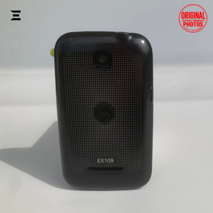 Motorola EX109 Titanium | Brand New Box Packed | Original QWERTY Dual SIM Mobile Phone | Complete Accessories