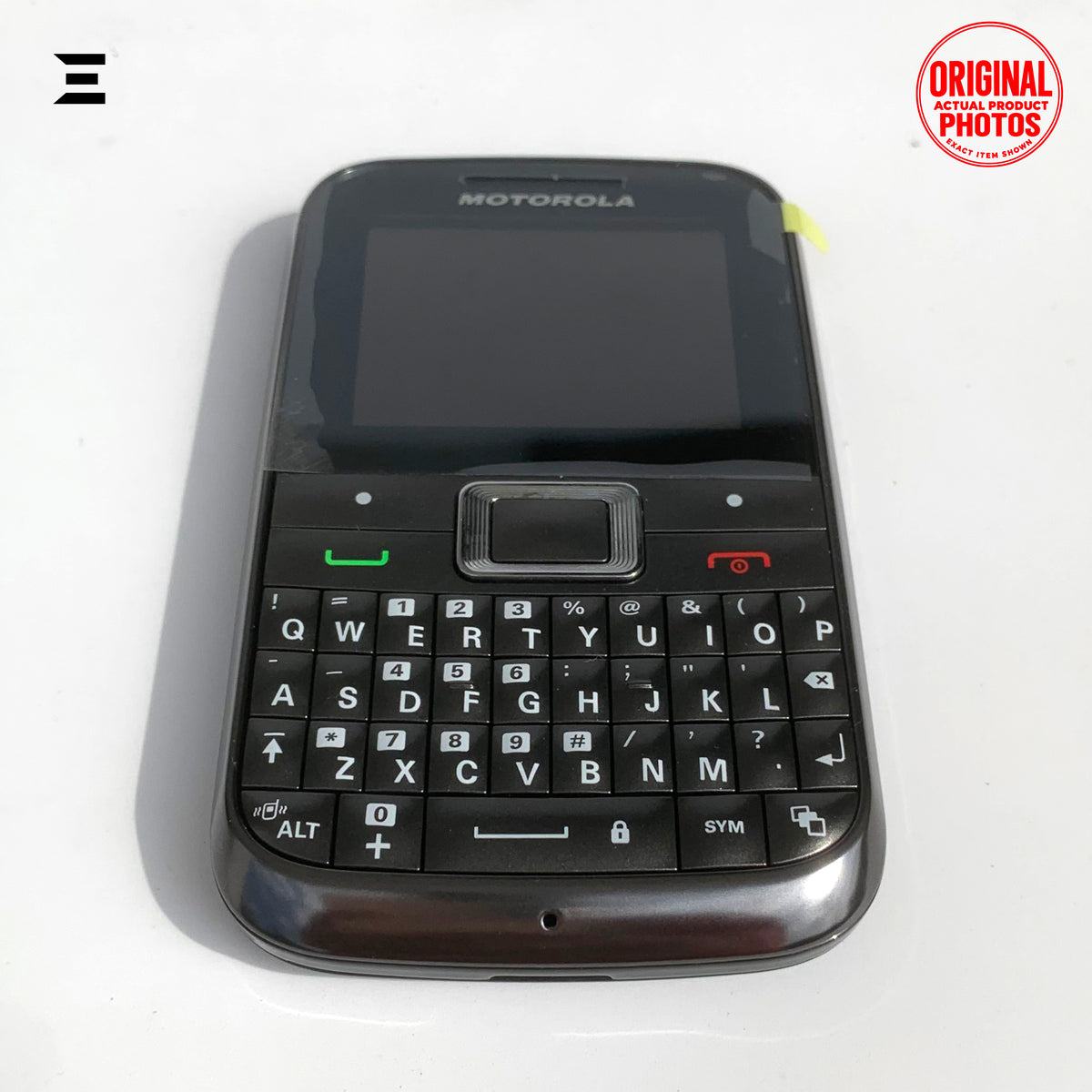 Motorola EX109 Titanium | Brand New Box Packed | Original QWERTY Dual SIM Mobile Phone | Complete Accessories