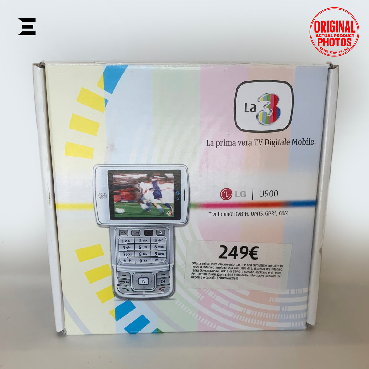 LG U900 | Brand New Box Packed | Original 3G Rotating Display Mobile Phone | Complete Accessories