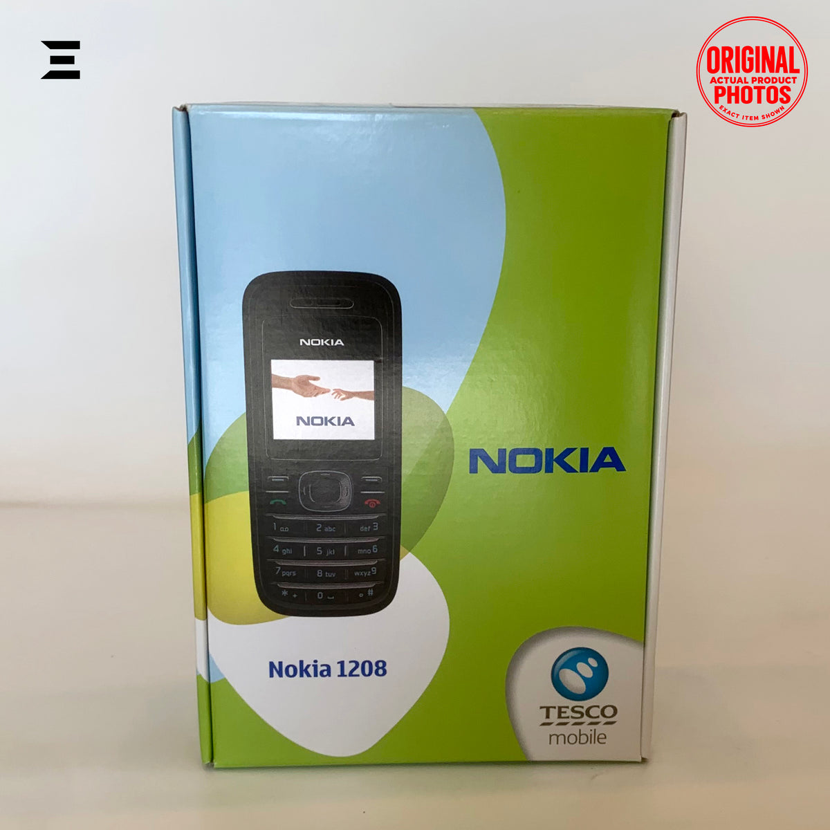 Nokia 1208 Black | Brand New | Original Classic GSM Mobile Phone | Complete Accessories