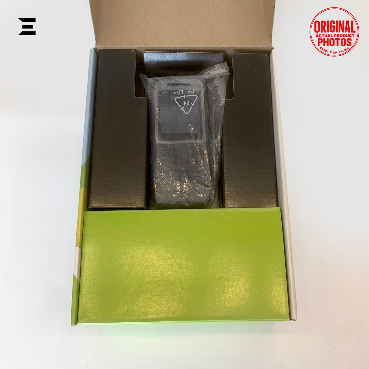 Nokia 1208 Black | Brand New | Original Classic GSM Mobile Phone | Complete Accessories