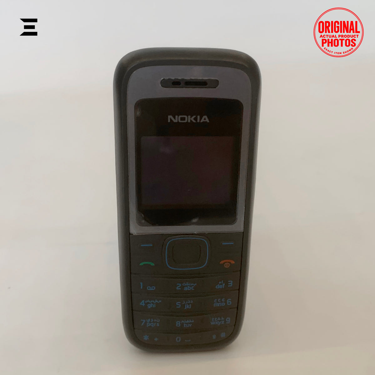 Nokia 1208 Black | Brand New | Original Classic GSM Mobile Phone | Complete Accessories