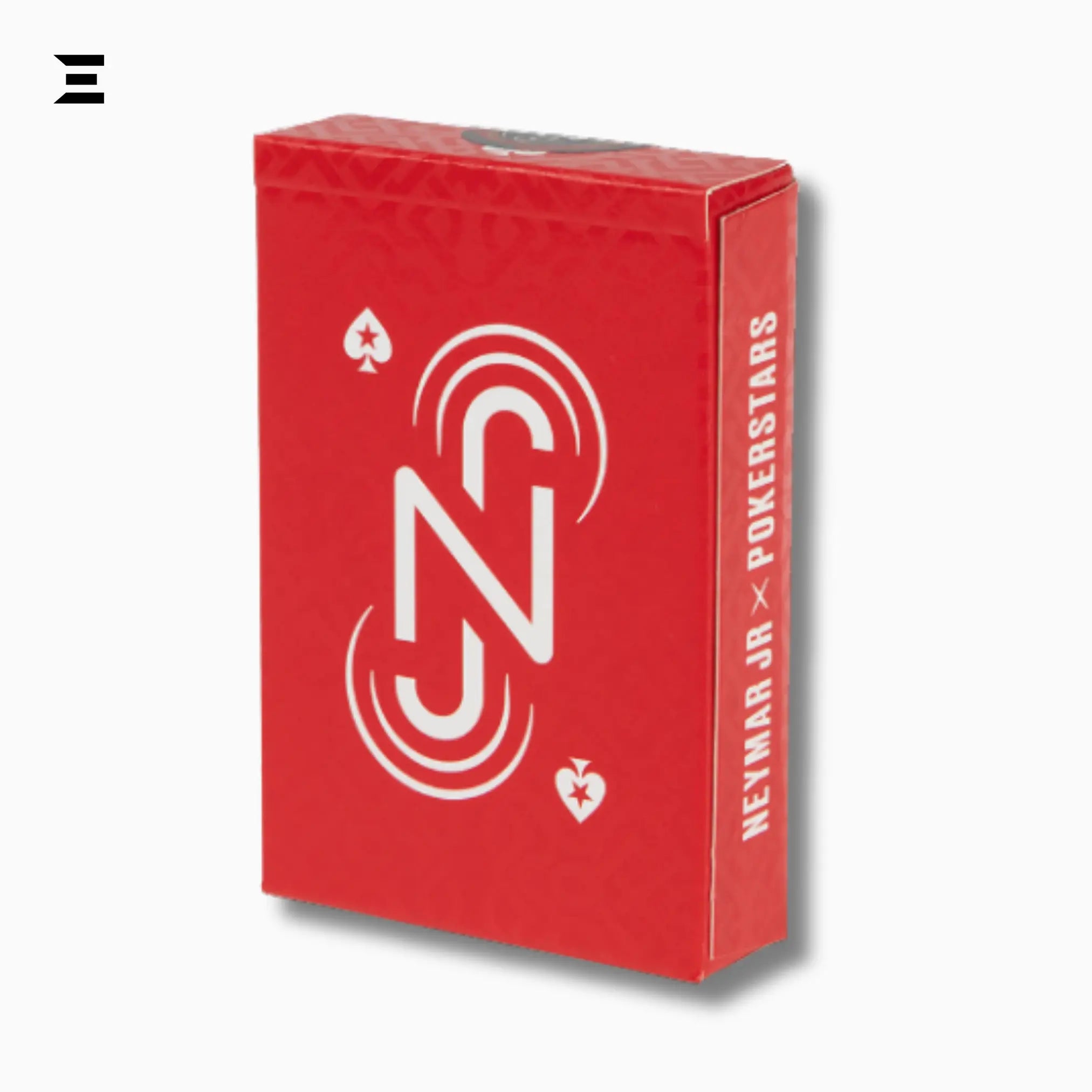 PokerStars Neymar Jr Red & White Playing Cards – Premium PVC Deck - IBRELIA