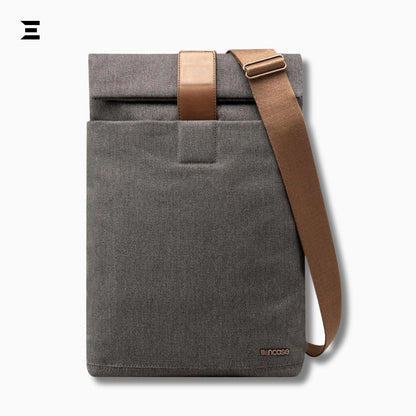 Incase Pathway Field Bag – Premium Laptop Shoulder Bag with Leather Trim (Fits 13” & 15” MacBook Pro) IBRELIA