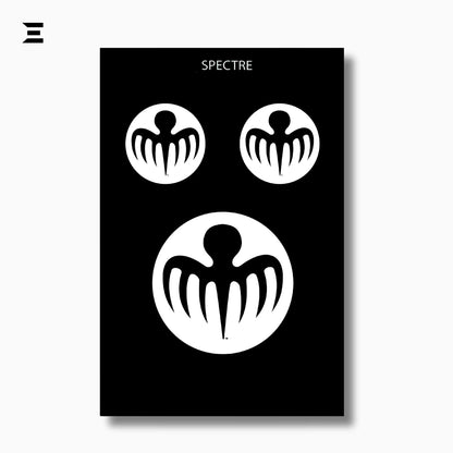 James Bond 007 Villains Sticker Pack – Collectible Movie Decals - IBRELIA