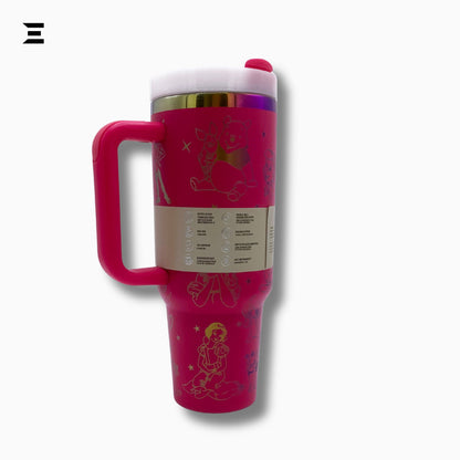 Stanley Quencher H2.0 Flowstate™ Tumbler – Magenta Pink | 40oz (1.18L) | IBRELIA™ IBRELIA