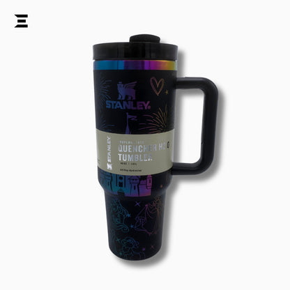 Stanley Quencher H2.0 Flowstate™ Tumbler – Jet Black | 40oz (1.18L) | IBRELIA™ IBRELIA