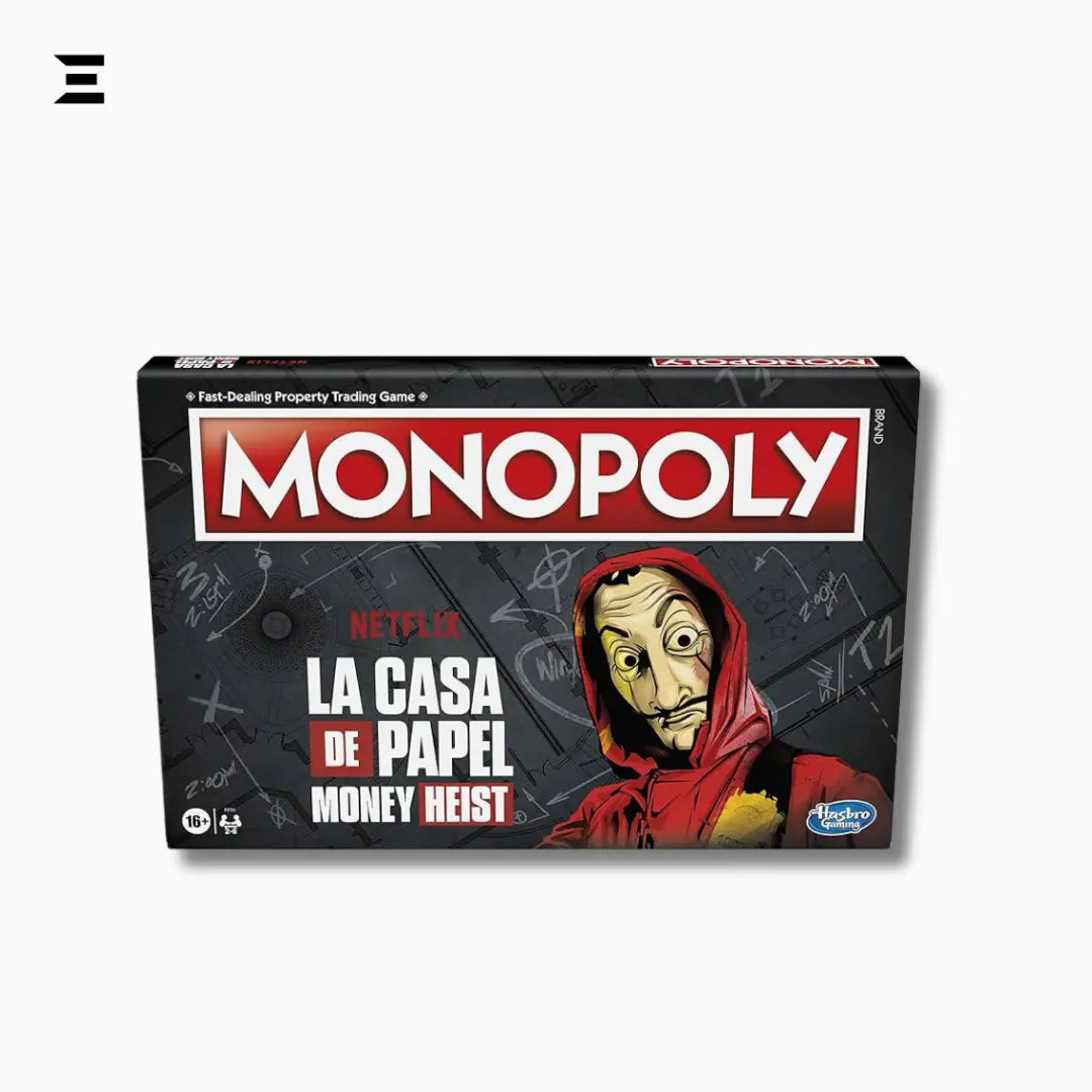 Monopoly: Netflix House of Money Edition – La Casa de Papel Board Game (English) IBRELIA