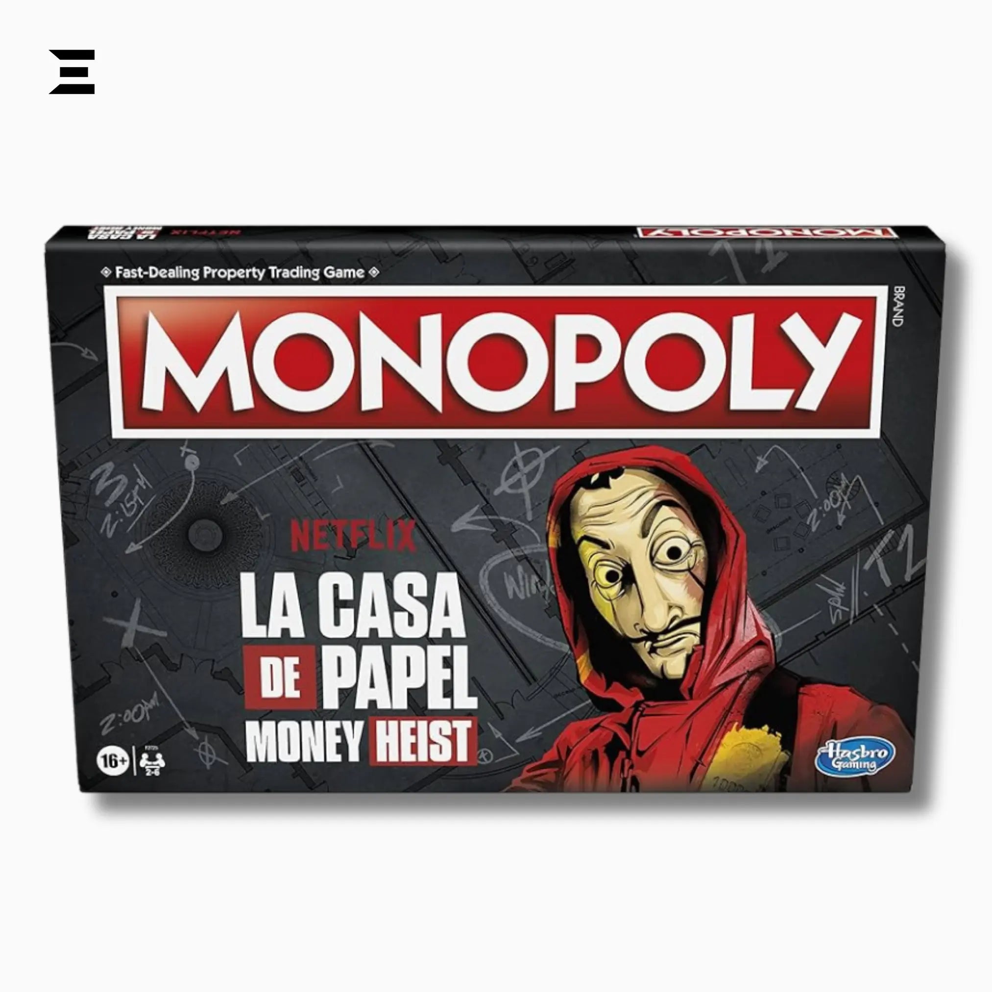 Monopoly: Netflix House of Money Edition – La Casa de Papel Board Game (English) IBRELIA