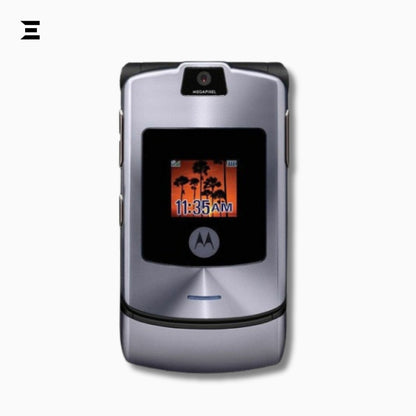 Motorola RAZR V3i (Unlocked) Premium Flip Phone – Complete Boxed Set with Accessories | Collector's Edition