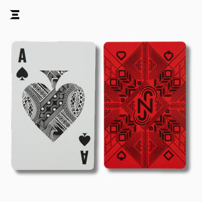 PokerStars Neymar Jr Red & Black Playing Cards – Premium PVC Deck - IBRELIA