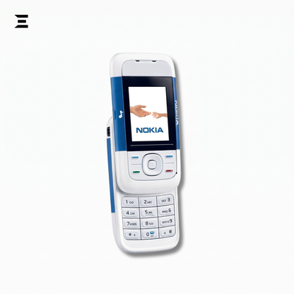 Nokia 5200 Blue White Music Slider Phone | Brand New | Collector's Edition | Original Nokia