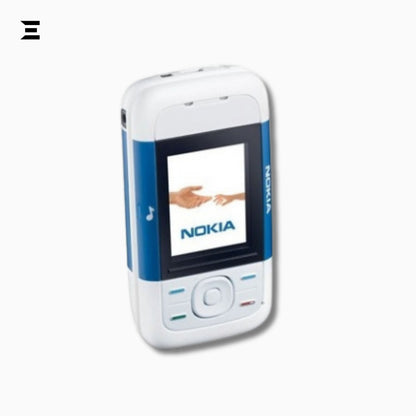 Nokia 5200 Blue White Music Slider Phone | Brand New | Collector's Edition | Original Nokia