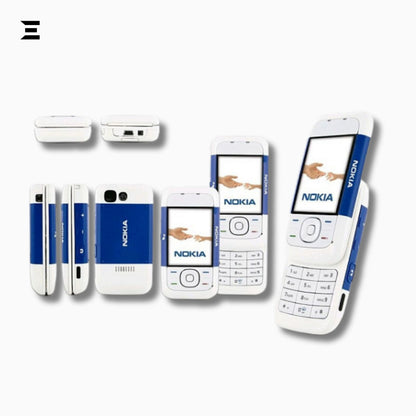 Nokia 5200 Blue White Music Slider Phone | Brand New | Collector's Edition | Original Nokia