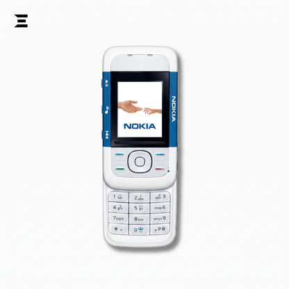 Nokia 5200 Blue White Music Slider Phone | Brand New | Collector's Edition | Original Nokia