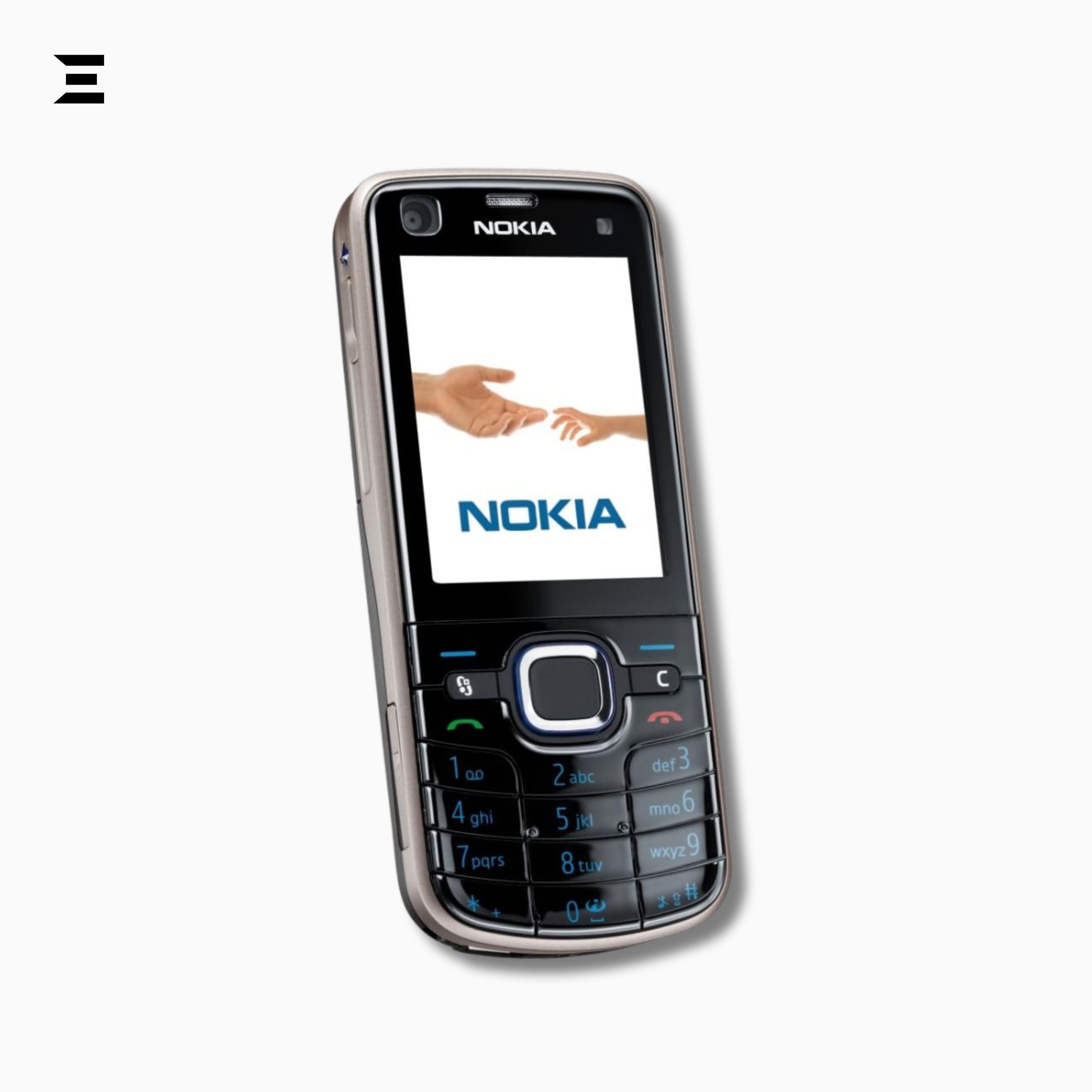 Nokia 6220 Classic Black | Brand New | 5MP Carl Zeiss Camera | Original Nokia