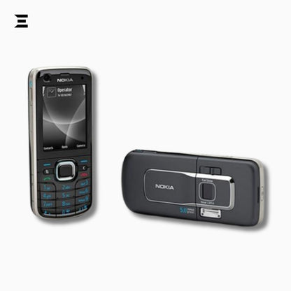 Nokia 6220 Classic Black | Brand New | 5MP Carl Zeiss Camera | Original Nokia