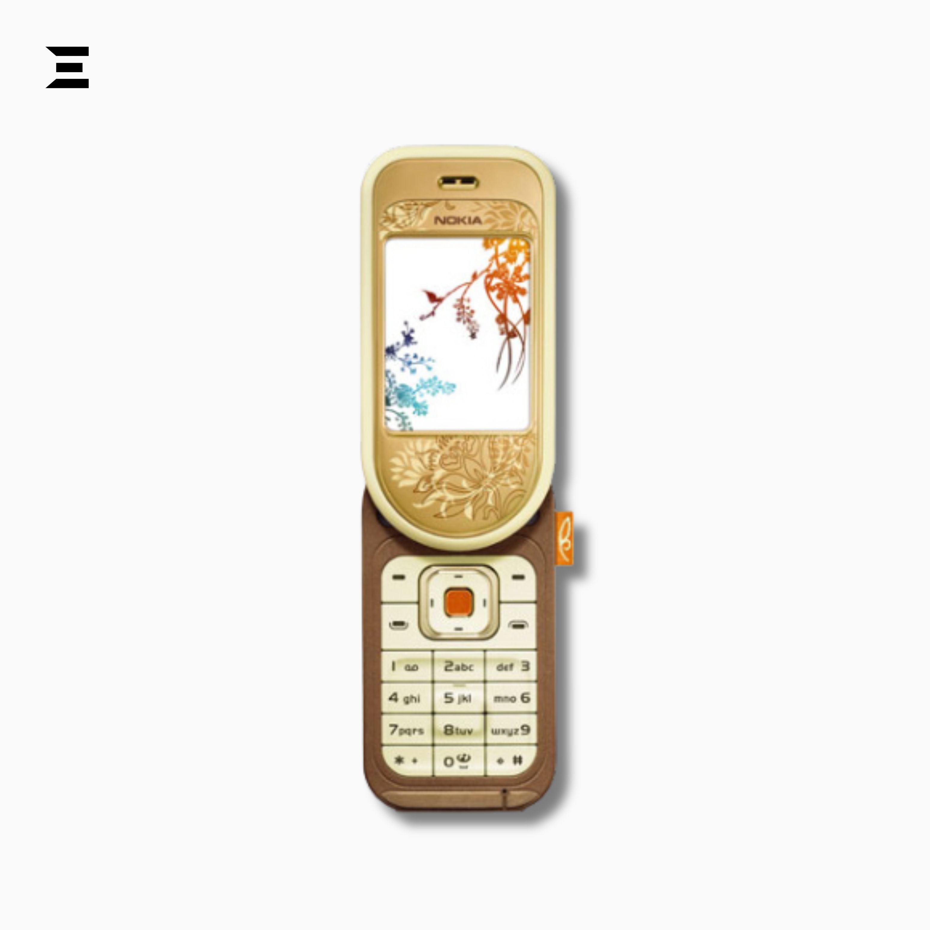 Nokia 7373 – Brand New | Rare L'Amour Collection Fashion Slider Phone