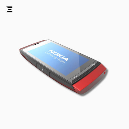 Nokia Asha 306 Red | Brand New | Touchscreen WiFi Mobile | Original Nokia