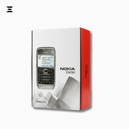 Nokia E71 (Unlocked) QWERTY Business Smartphone – Complete Boxed Set with Original Accessories | Collector's Edition