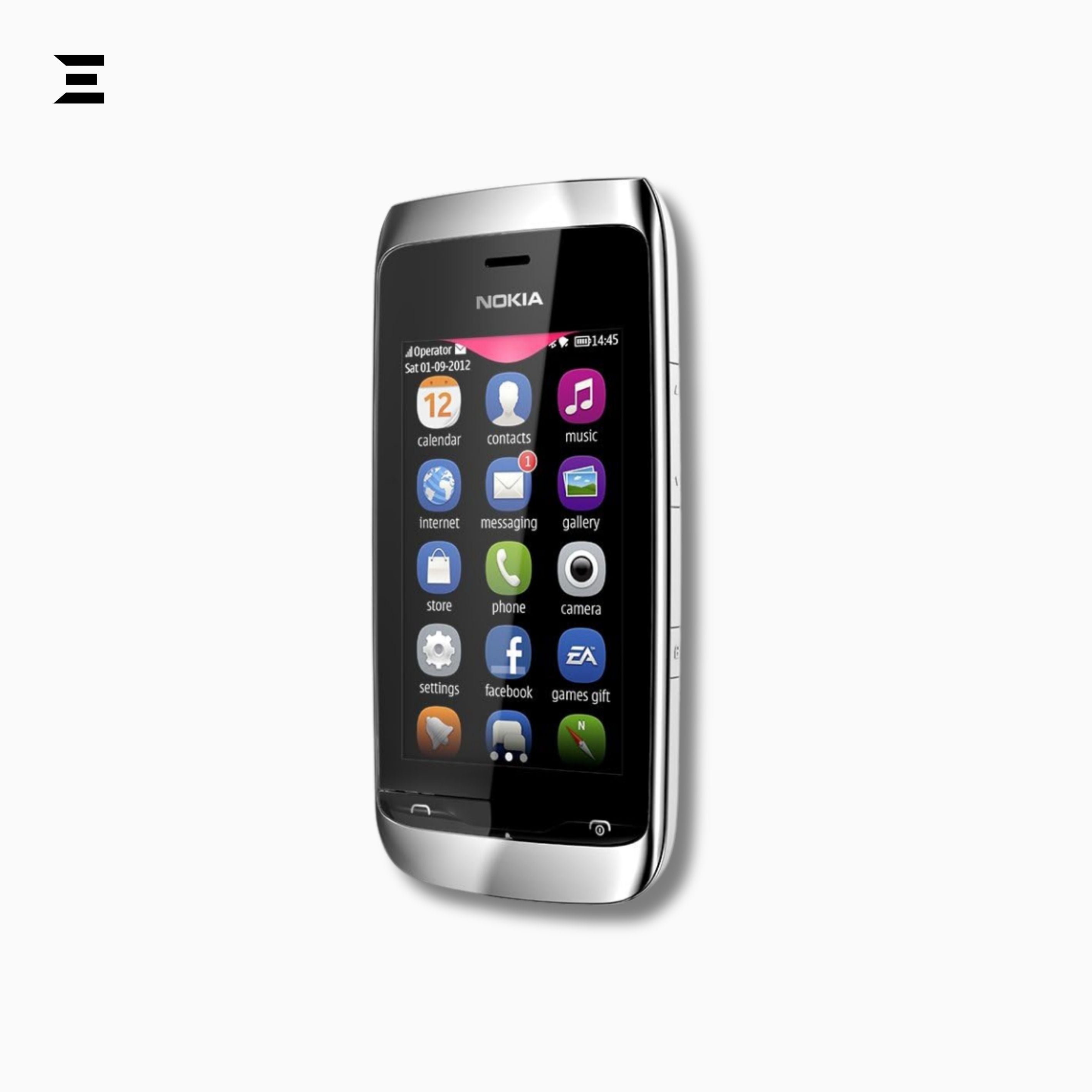 Nokia Asha 309 White | Brand New | Touchscreen WiFi Mobile | Original Nokia