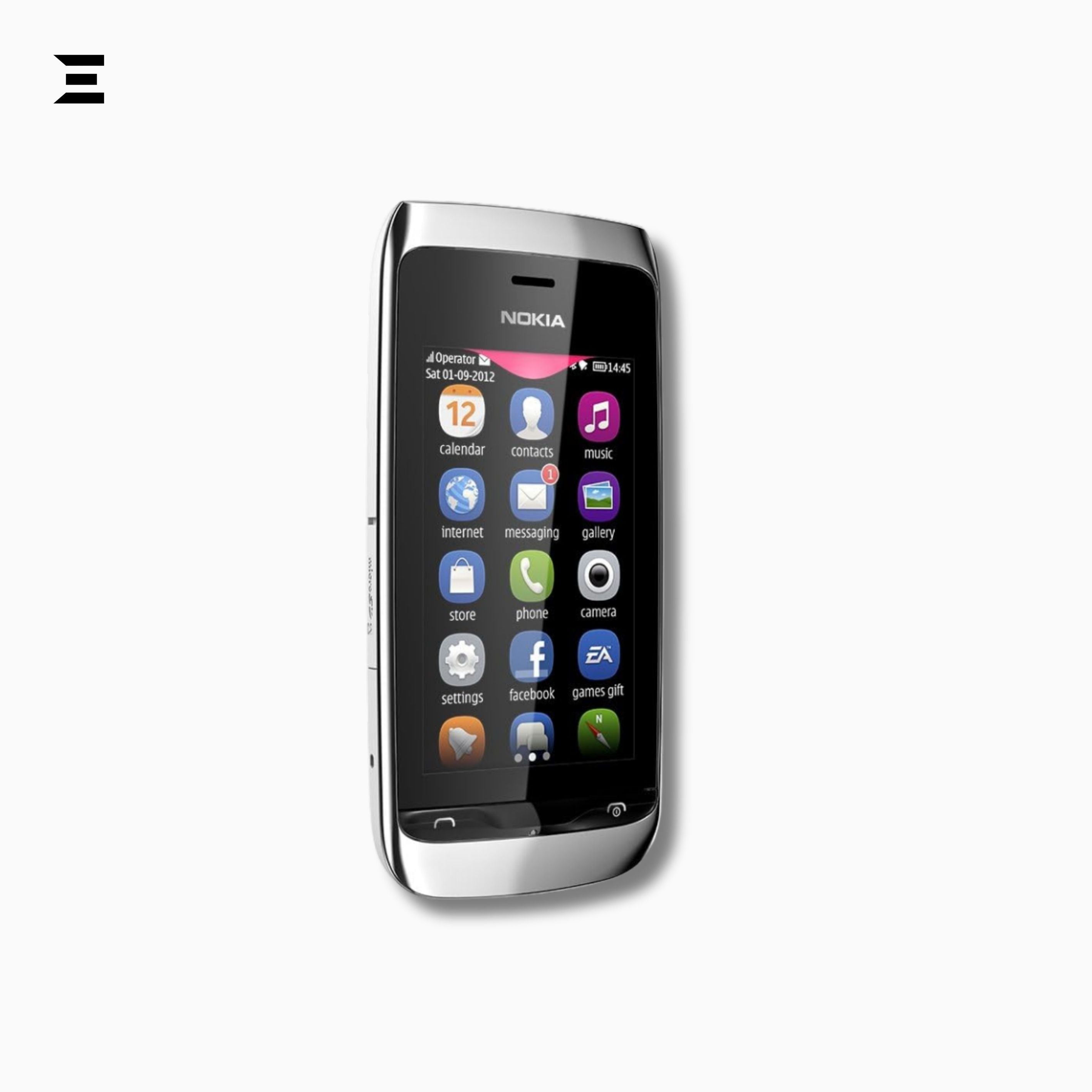 Nokia Asha 309 White | Brand New | Touchscreen WiFi Mobile | Original Nokia