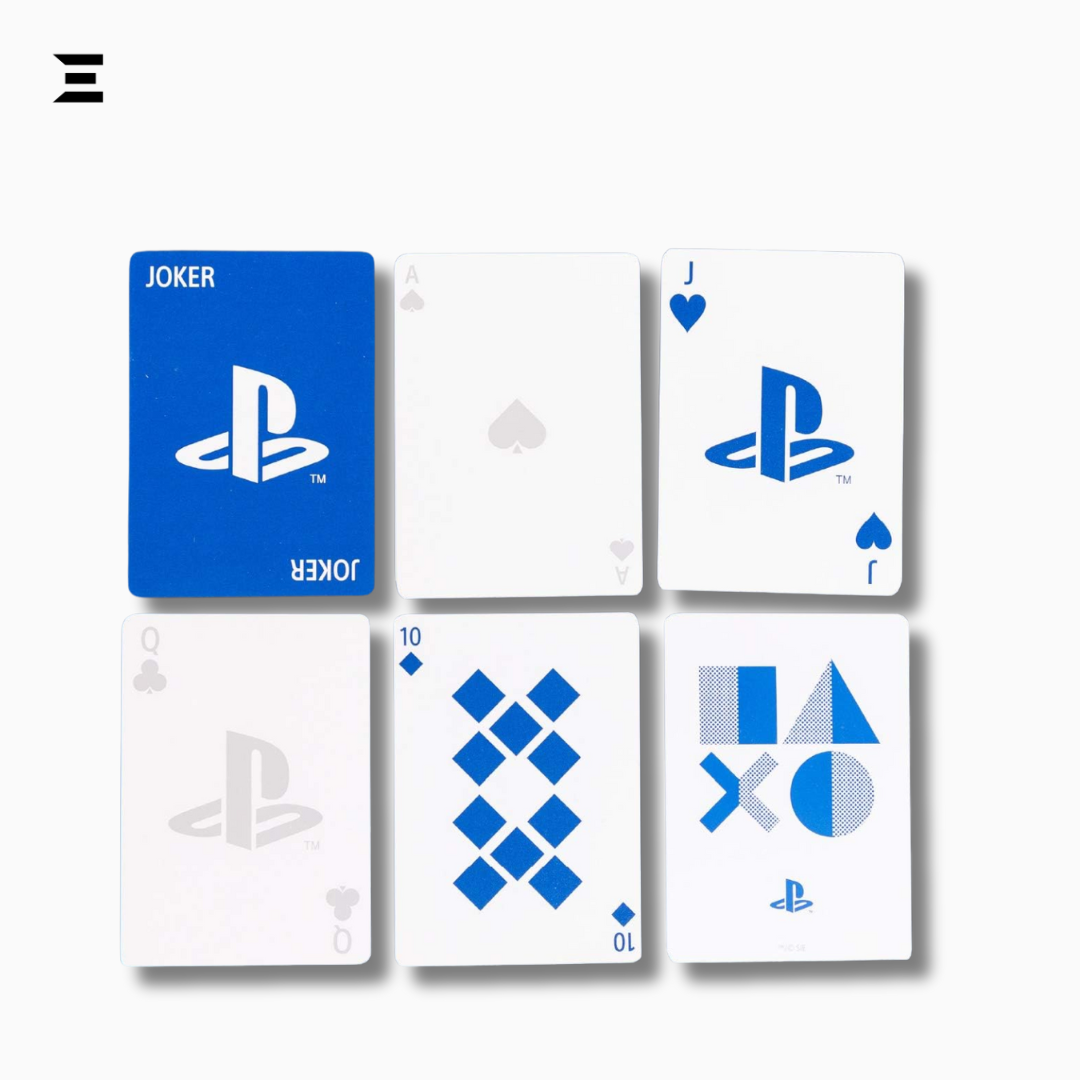 PlayStation PS5 Playing Cards – Official Paladone Deck with Storage Tin IBRELIA