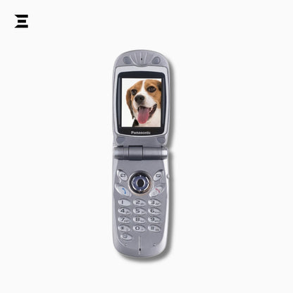 Panasonic EB-GD87 – Premium Pre-Owned | Vintage Collector Flip Mobile Phone