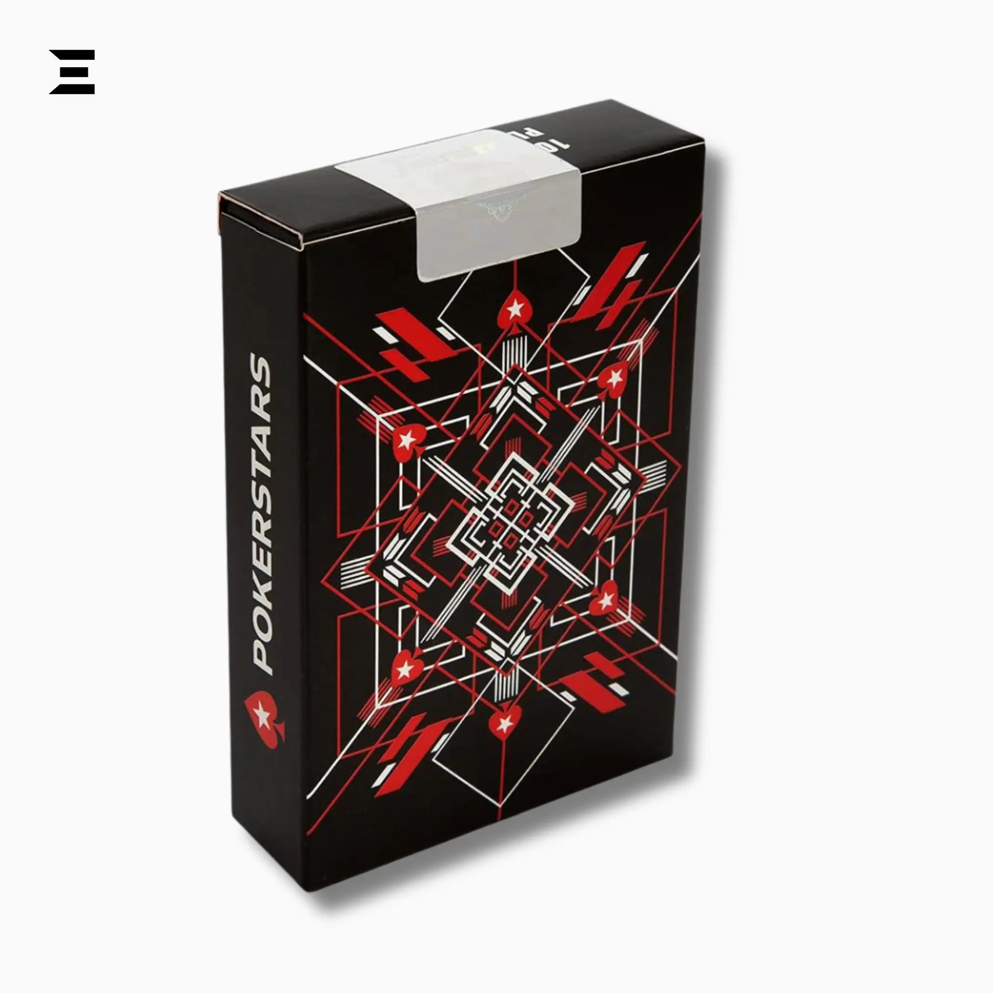 PokerStars Custom Playing Cards – 100% Plastic Deck with Geometric Design - IBRELIA