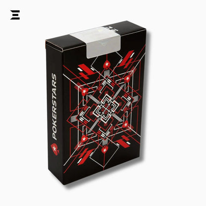 PokerStars Custom Playing Cards – 100% Plastic Deck with Geometric Design - IBRELIA