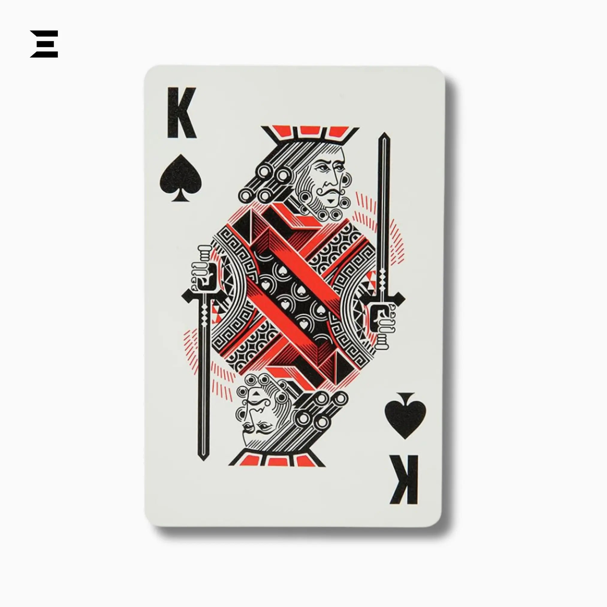 PokerStars Custom Playing Cards – 100% Plastic Deck with Geometric Design - IBRELIA