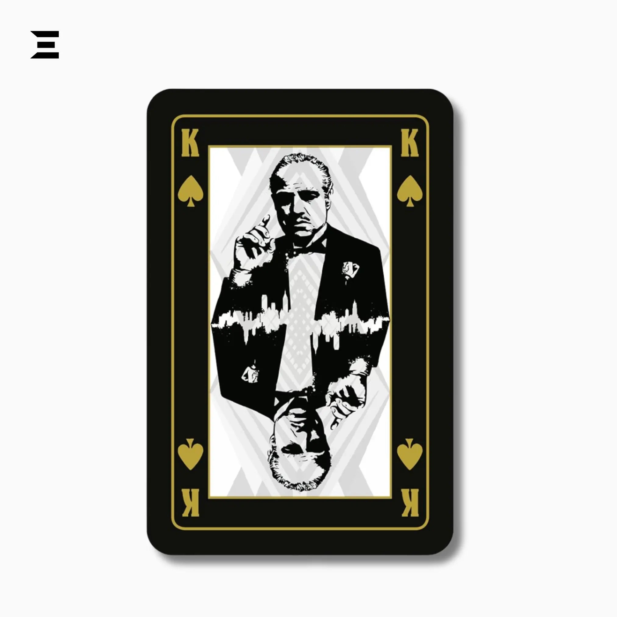 Winning Moves – The Godfather Playing Cards (French Edition) – 54 Card Deck IBRELIA