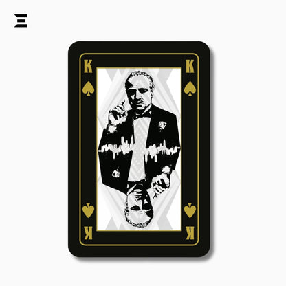 Winning Moves – The Godfather Playing Cards (French Edition) – 54 Card Deck - IBRELIA