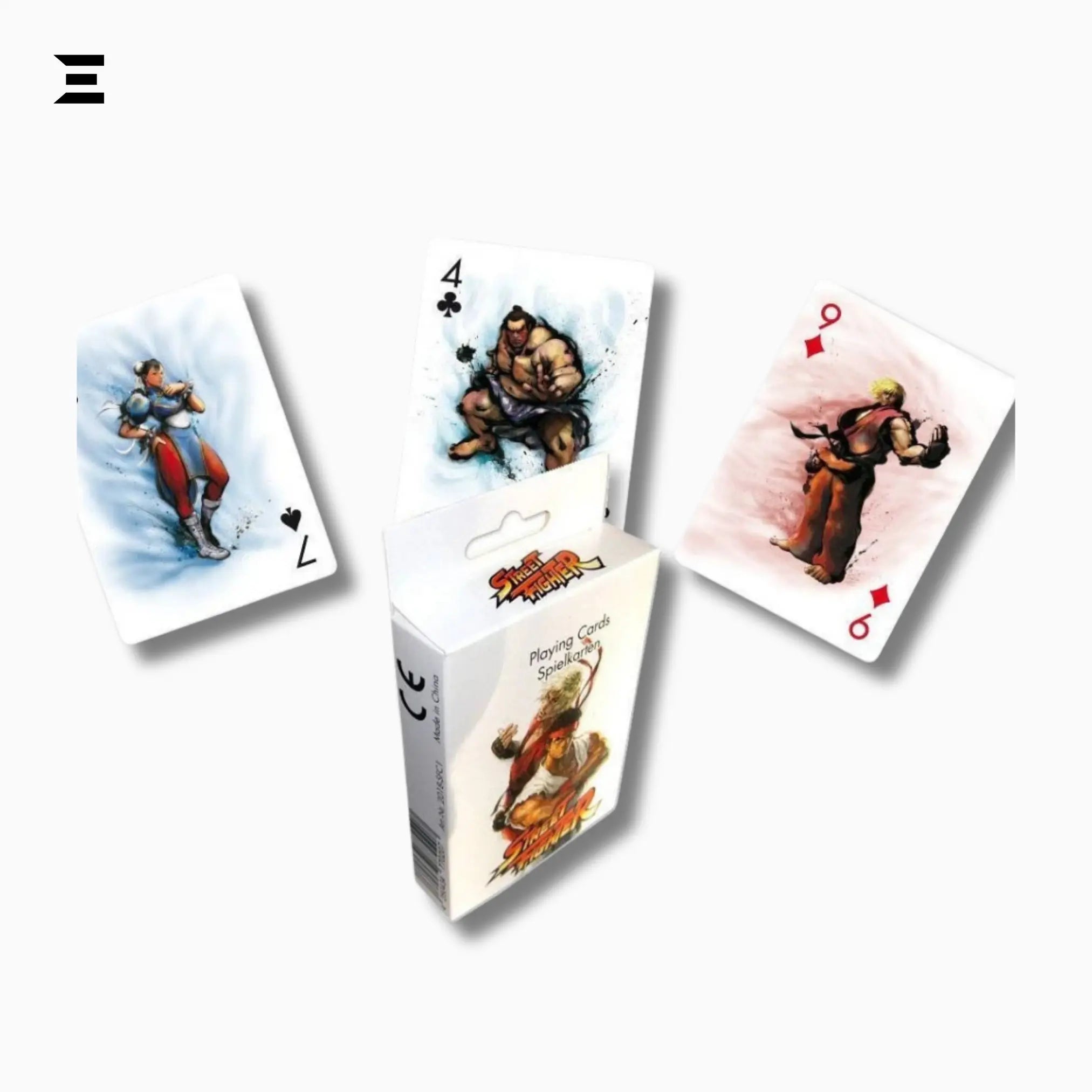 Street Fighter 54 Playing Cards – Officially Licensed Sakami Merchandise Deck - IBRELIA
