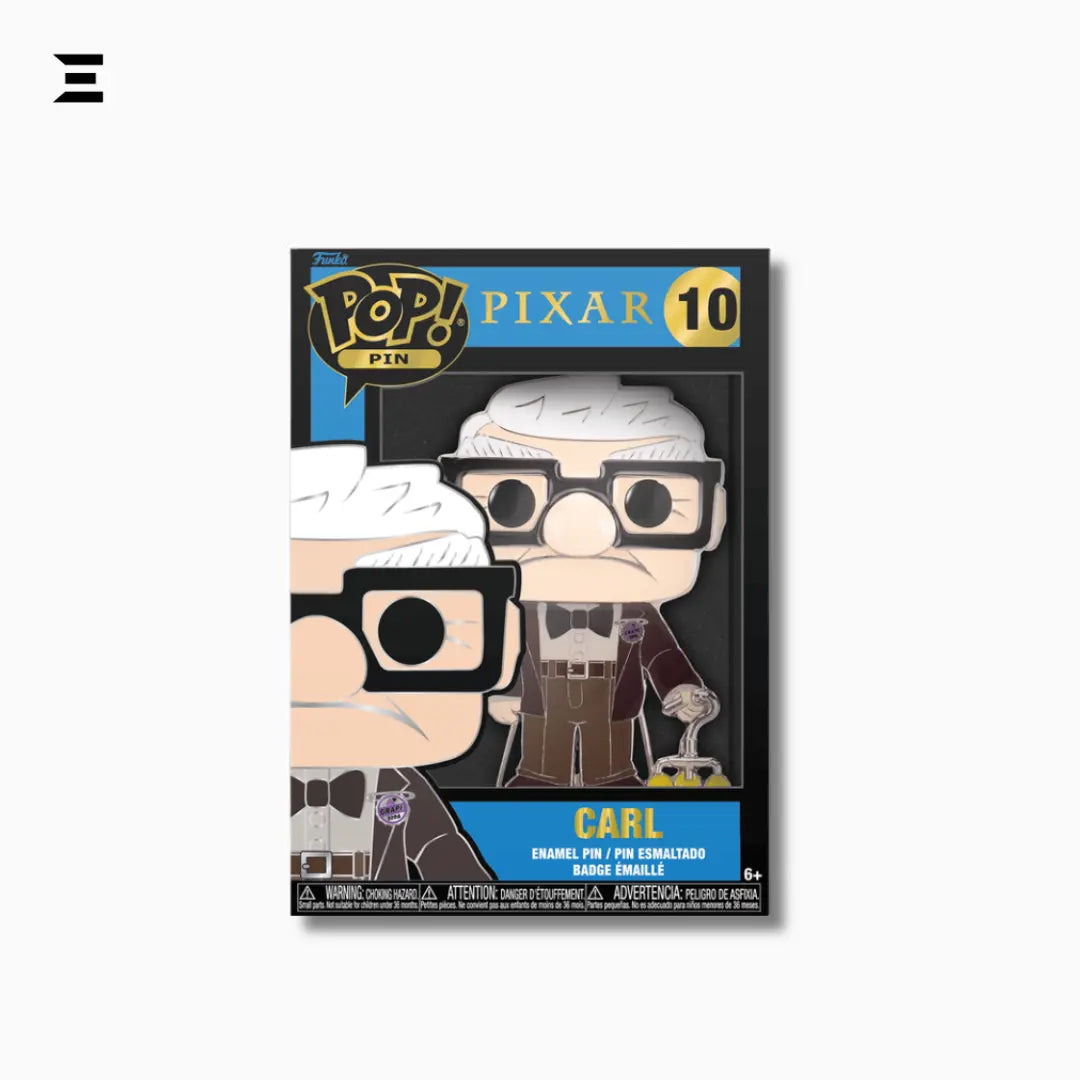 Funko Pop! Pin – Carl #10 (Disney Pixar UP Collectible) IBRELIA