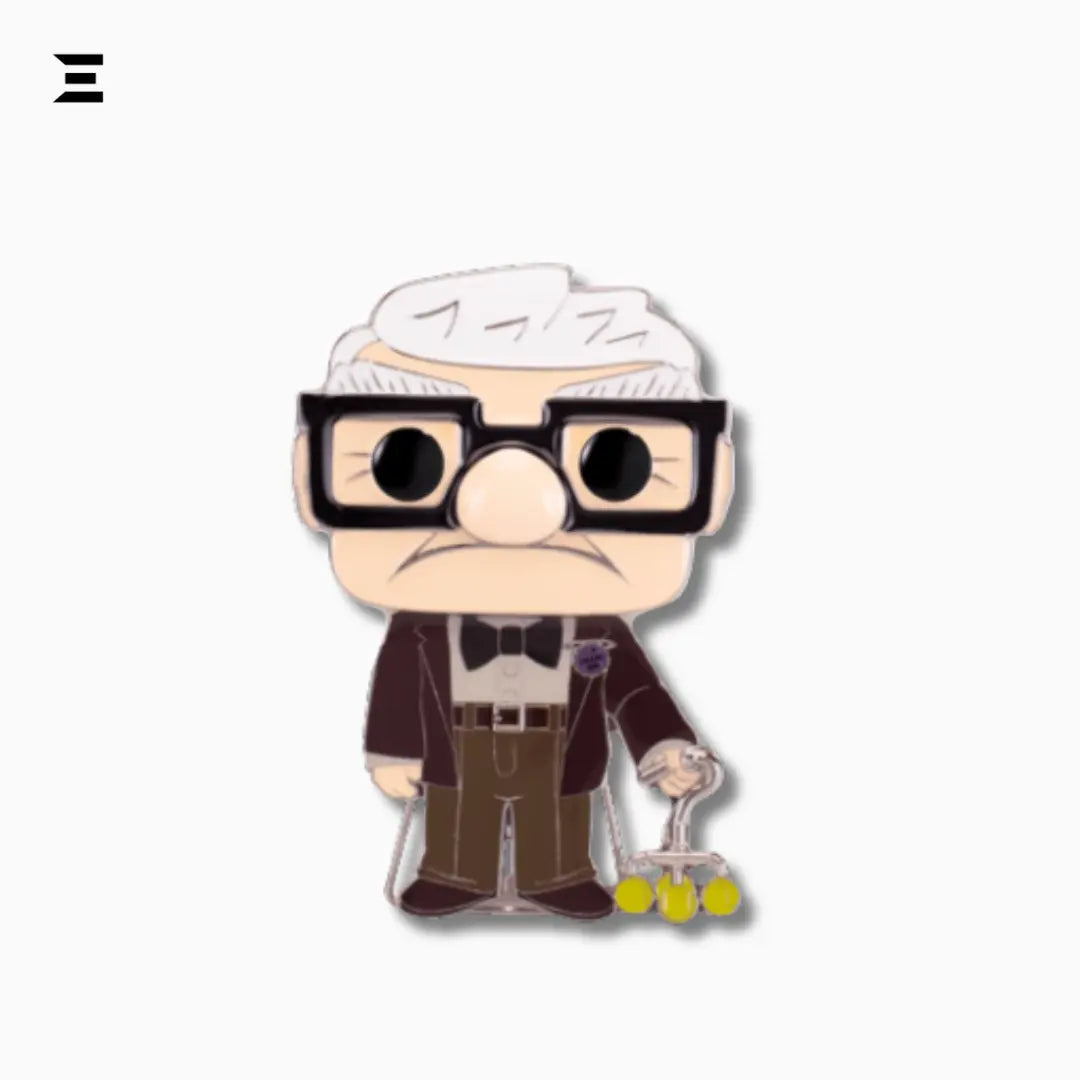 Funko Pop! Pin – Carl #10 (Disney Pixar UP Collectible) IBRELIA