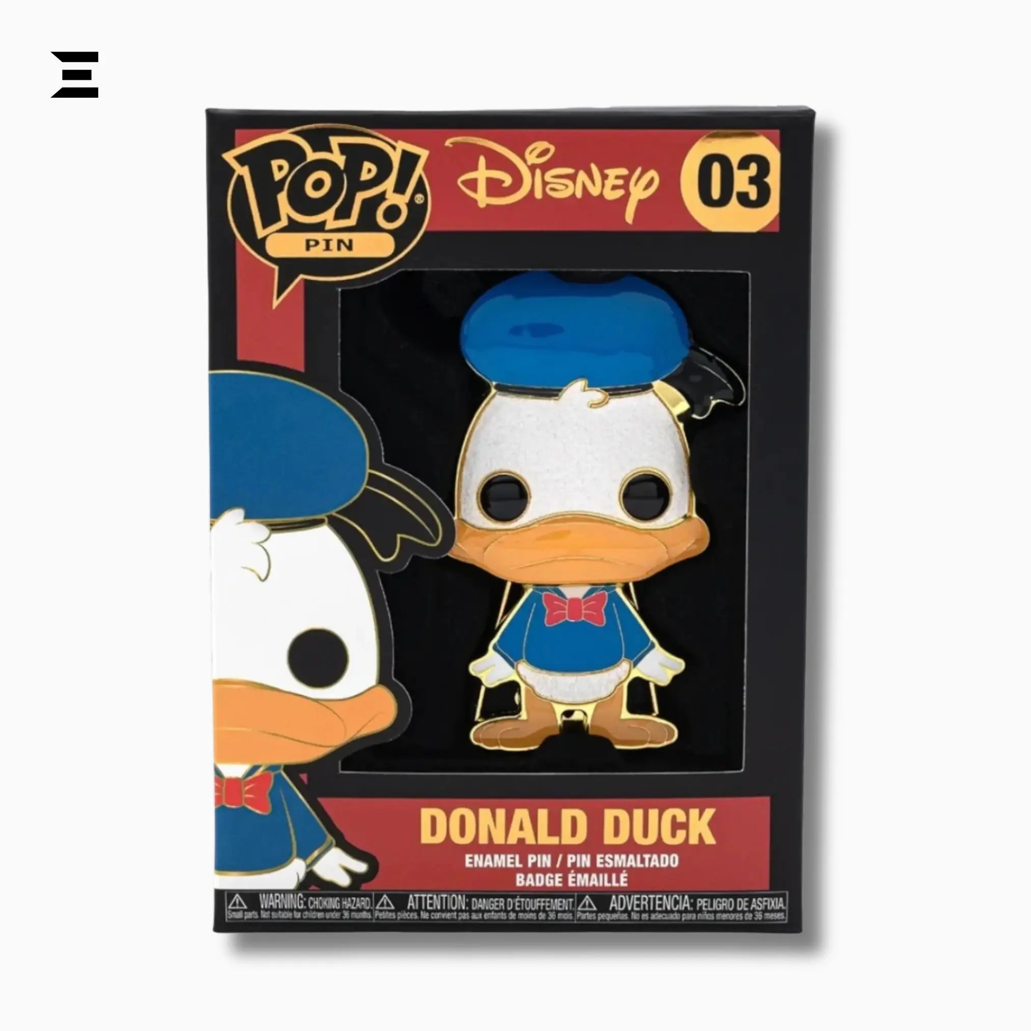 Funko Pop! Pin – Donald Duck 03 (Disney Collectible Enamel Pin) - IBRELIA